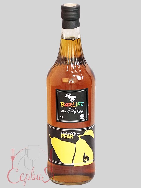 Груша сироп 1л Barlife_2