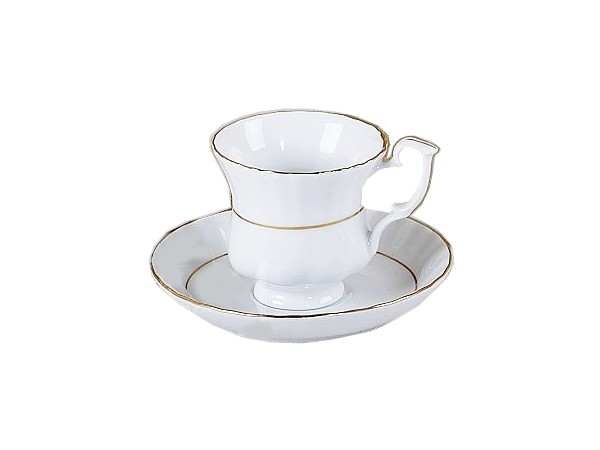 Чашка з блюдцем 80мл 3411-0014-1-2-08 Iwona_1