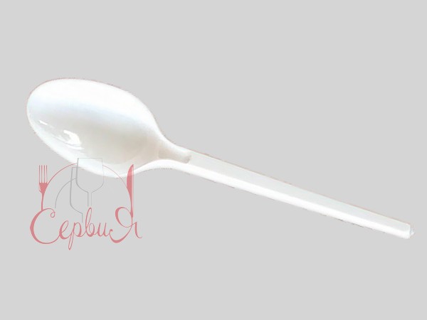Ложка столова біла 100шт_2