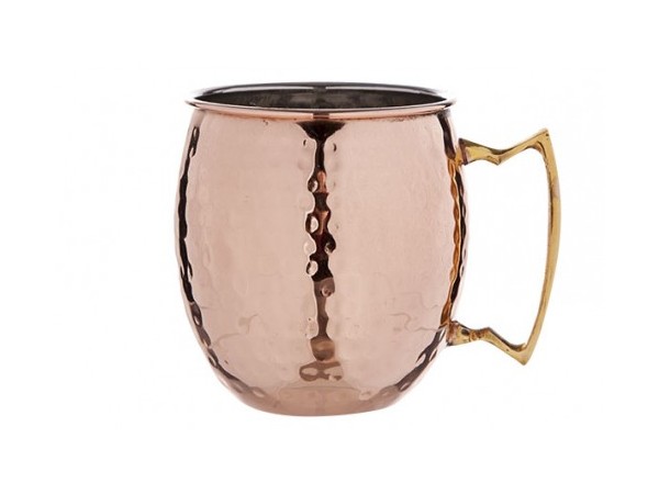 Кружка барна 450мл мідь рефлена "Mule Cooper" 1270HKOP/1 C&T_1