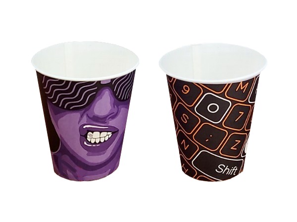 Стакан 250мл паперовий з малюнком 50шт ГЦ_1