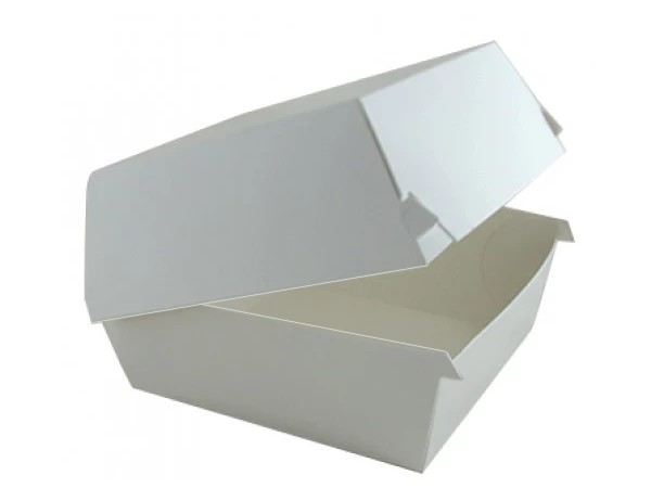 Бокс картон.для бургера білий 130х130х100мм 75шт 013892_1