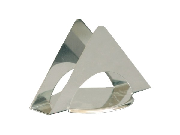 Серветниця нерж. трикутна на підставці 996 МАК_1
