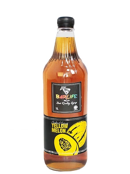 Диня жовта сироп 1л (ПЛАСТ.БУТ.) Barlife_1