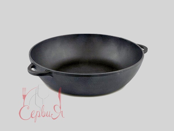 Сковорода-сотейник д.240мм h60мм литые ручки "Термо"_2