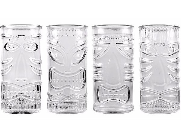 Склянка висока 490мл Tiki GODs Libbey асорті 4 вида 992038_1