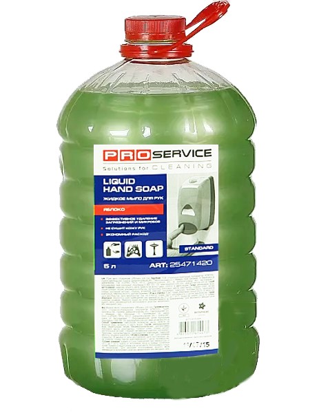 Мило рідке з гліцеріном яблуко 5л PRO 25471420_1