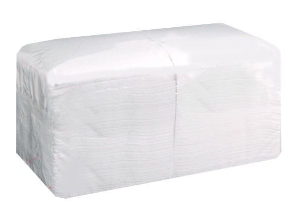 Серветка біла 24х24см 500шт ДП_1