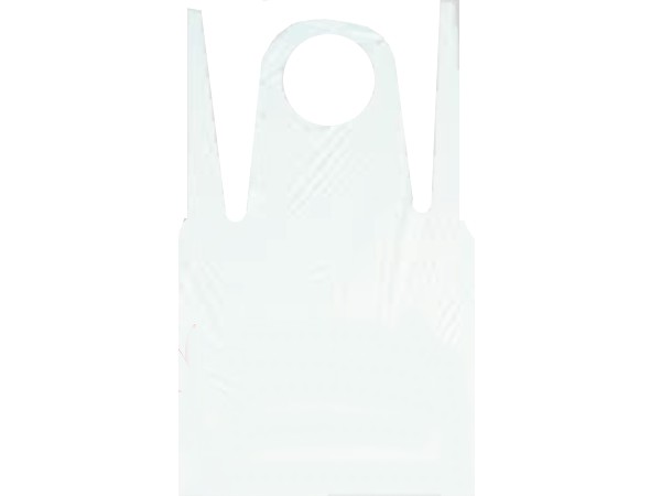 Фартух поліетиленовий одноразовий 76х120см прозорий 50шт ОВ_1