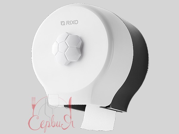 Тримач туалетного папіру білий RIXO Р127W_2