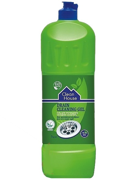Засіб для чищення труб TURBO Clean House 1л_1