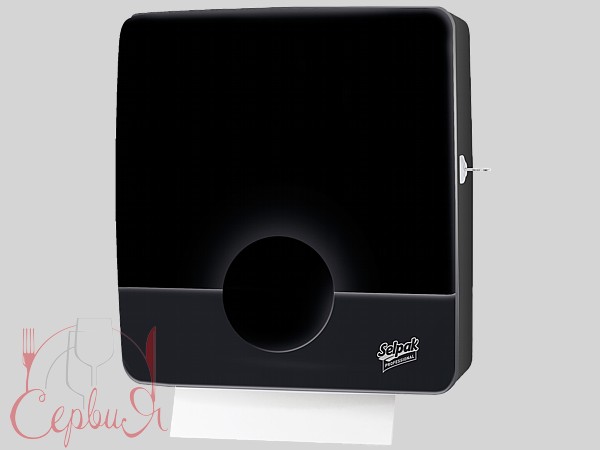 Тримач рушників паперових пластиковий чорний PRO Touch 57105700_2