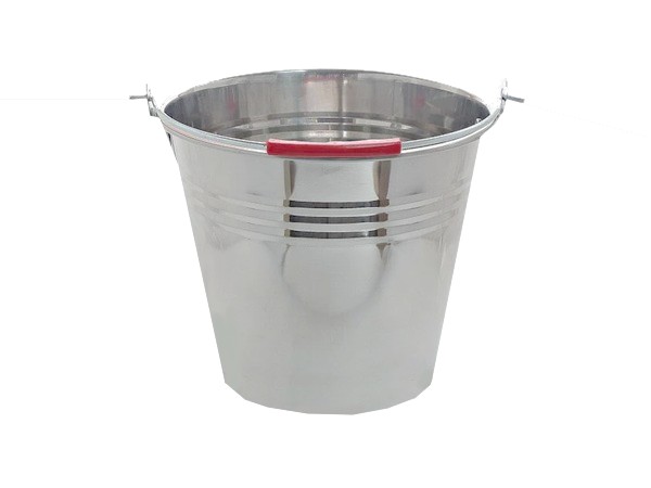 Відро нерж. без кришки 10л h24,5см д.28см 18934_1