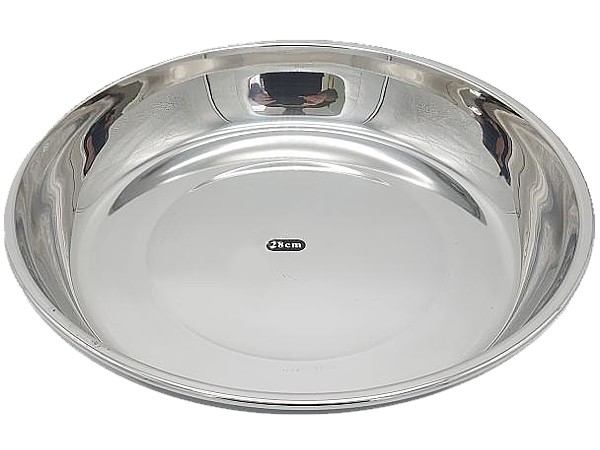 Піднос круглий металевий 28см 20328_1