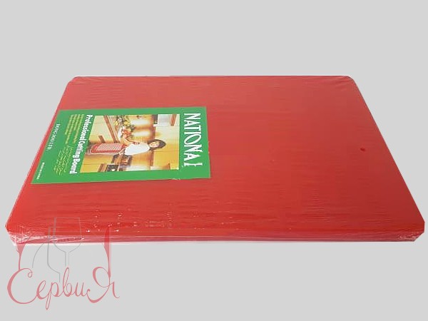 Дошка обробна пластикова червона 30х45х2см 18861_2