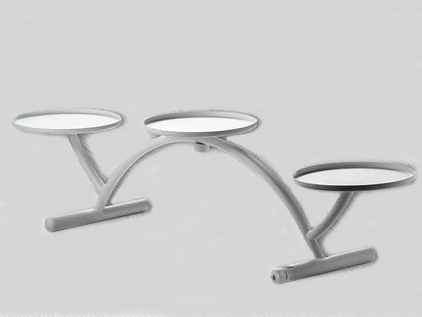 Стійка банкетна Рестам з підсвічуванням R3 Lite (білий мат)_2