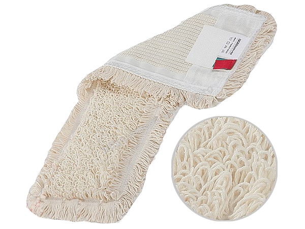 Моп петлевий з бавовни для волог.приб. (кишені/стрічки) 50х16см 18401600_1