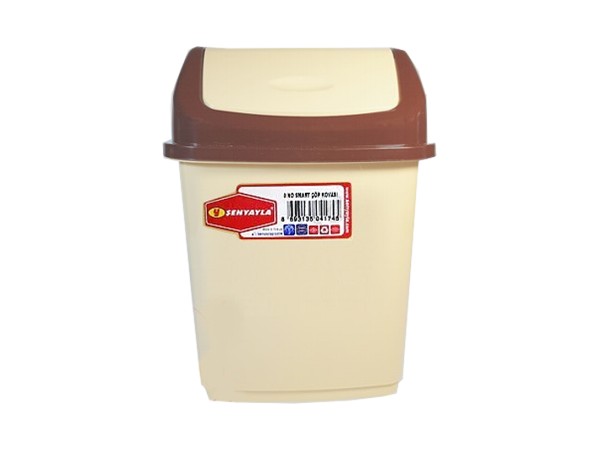 Ведро мусорное с качающейся крышкой 1,7л №0 Senyayla 4174_1