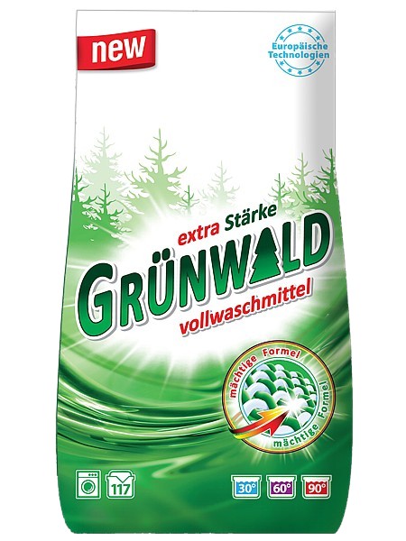 Порошок пральный універсал. 10кг GRUNWALD Гірська свіжість 25484316_1