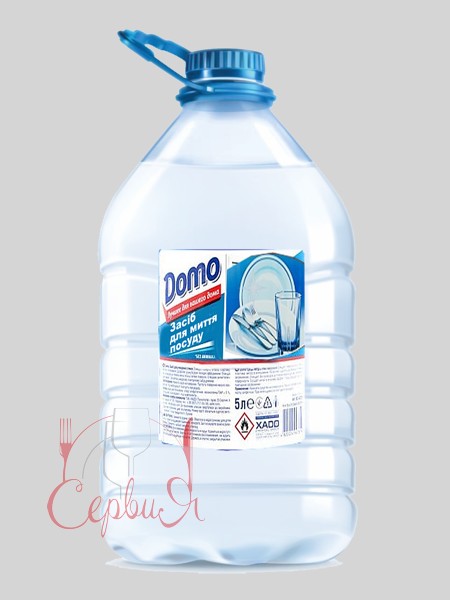 Засіб для миття посуду 5л DOMO 30303_3