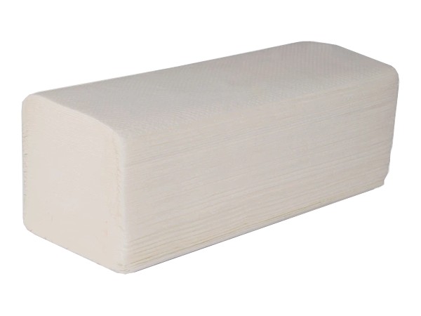 Рушник 1шар Vскладення сірий 160шт Servia PRO_1