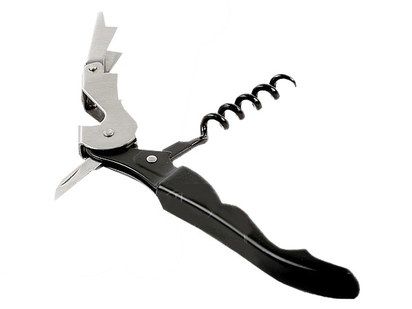 Ніж + штопор офіціанта 2-х ступінчастий_1