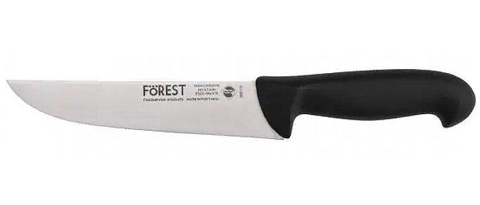 Ніж м'ясника 18см чорний Forest 366118_1