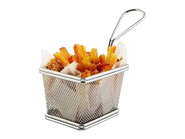 Кошик для фрі прямокутний 125х95х90мм 6222_1