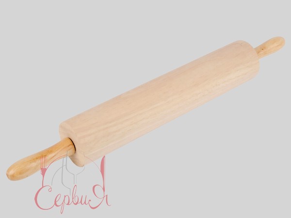 Скалка дерев'яна 38см 02063_2