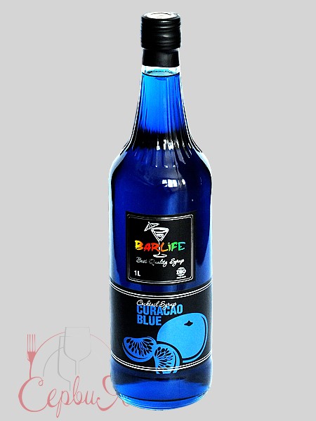 Кюрасао блу сироп 1л Barlife_2