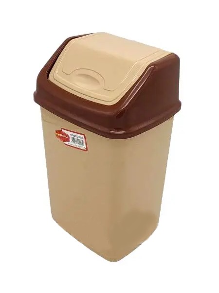 Відро для смиття №1 Senyayla 4175  4,2 л з перекидною кришкою_1