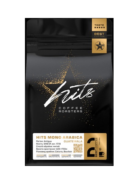 Кава в зернах Hits Guatemala Huehuetenango 500г_1