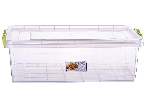 Бокс для продуктів плоский №6 12,5л Elit_1