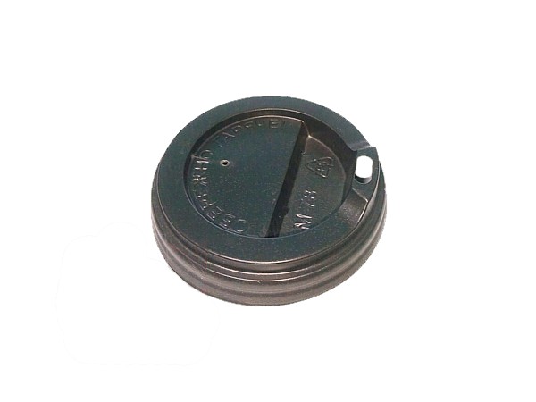 Кришка КР-78 для паперового стакана 250мл 50шт чорна_1