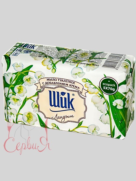Мило туалетне Шик асорті 5х70гр_3