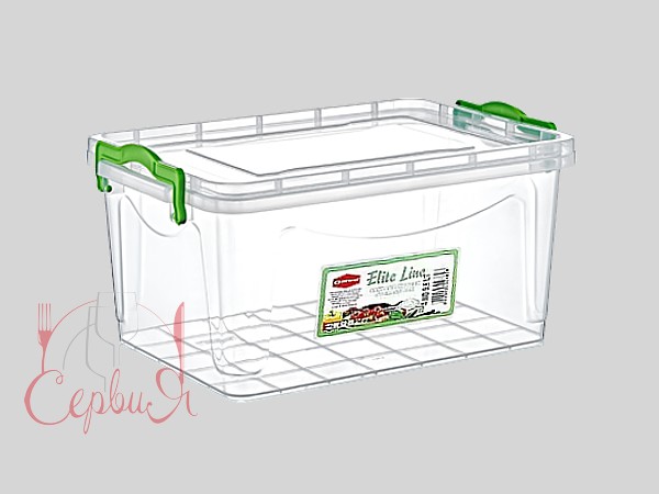 Бокс для продуктів №4 9,5л 2685 Лінія еліт_2