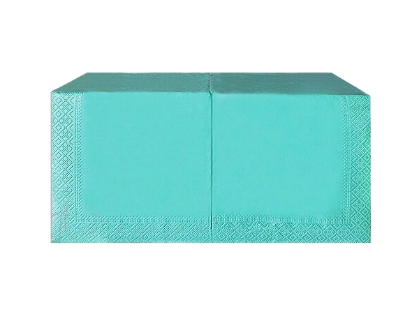 Серветка двошарова блакитна 33х33см 200шт Alsupak_1