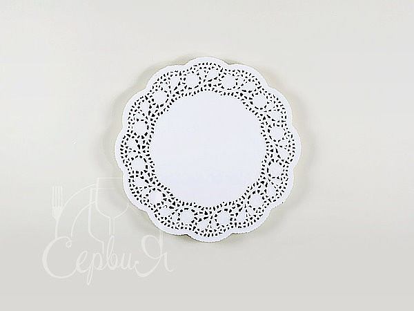 Серветка ажурна д.27см 100шт ПП_3