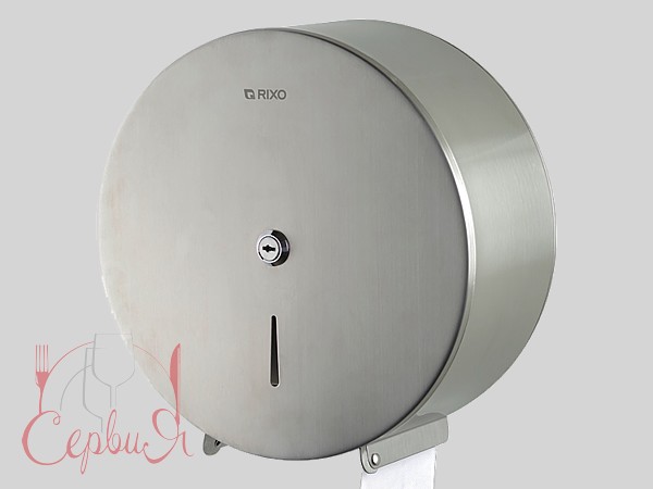 Тримач туалетного папіру нерж. RIXO Solido P005_2
