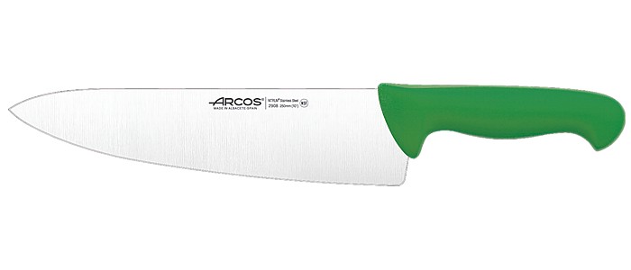 Ніж кухарський 250мм зелений 290821 "2900" Arcos_1