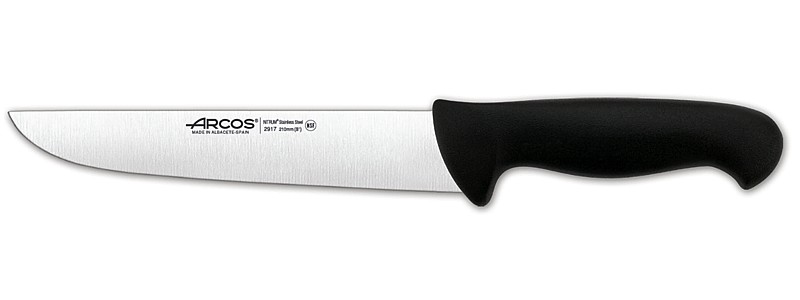 Ніж м'ясника 210мм чорний "2900" 291725 Arcos_1