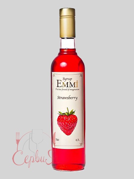 Полуниця сироп 0,7л, 900г Еммі_2
