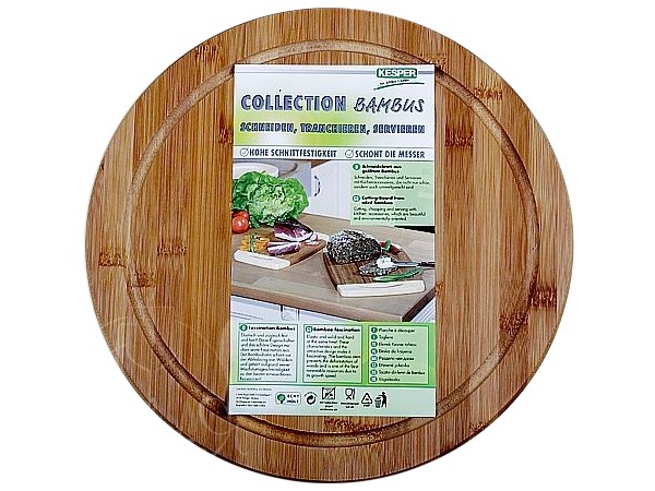 Дошка для піци бамбук д.300мм  50444 Kesper_1