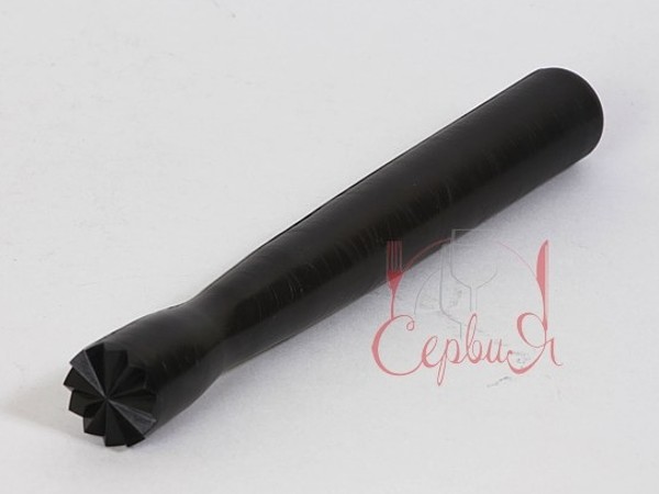 Мадлер товстий 23,7см пластик сніжинка_2