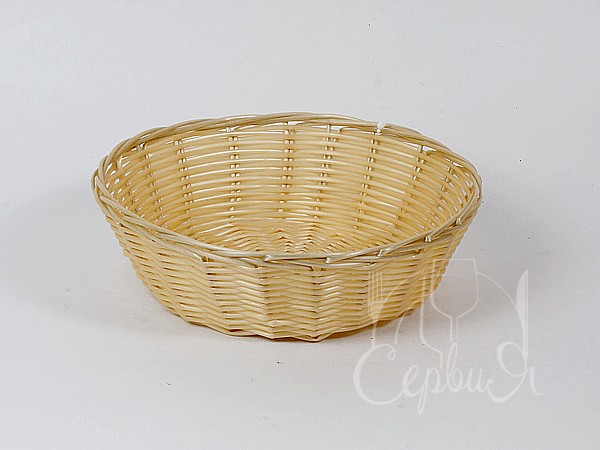 Кошик круглий 20х7см світло-коричневий 530023_2
