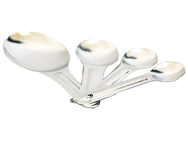 Набір мірних ложок пласких 1,25/2,5/5/15мл 4шт Н_1