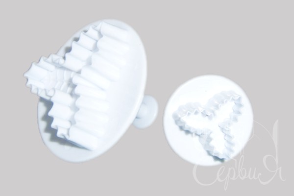 Плунжер кондит.из 2-х д/мастики"Лист дуба"16448_3