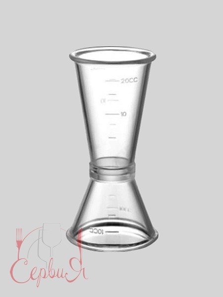 Джиггер полiкарбонат 10/20мл (Kop)_2