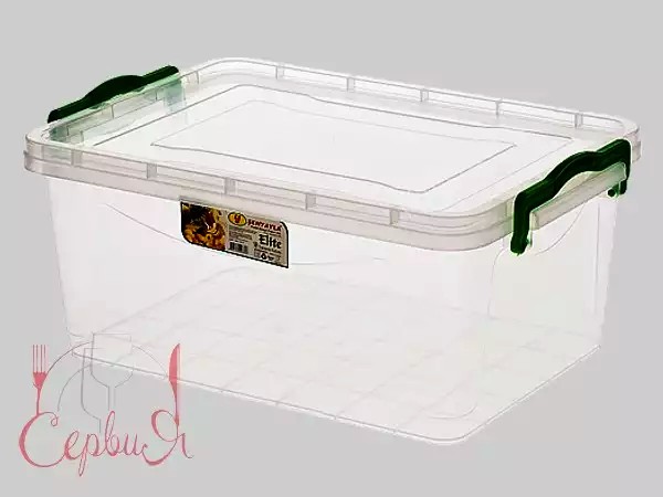 Бокс для продуктів № 5 17л 2690 Лінія еліт_2