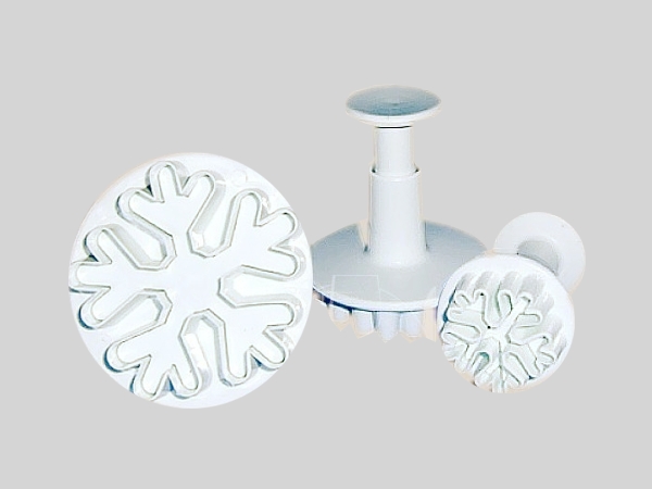 Плунжер кондитерський з 3-х для мастики "Сніжинка" 15698_2